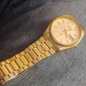 Gold and Silver Watch